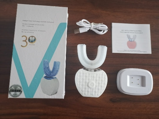 Amazing 360 Degrees Intelligent Automatic Electric Toothbrush Waterproof - Glamacare