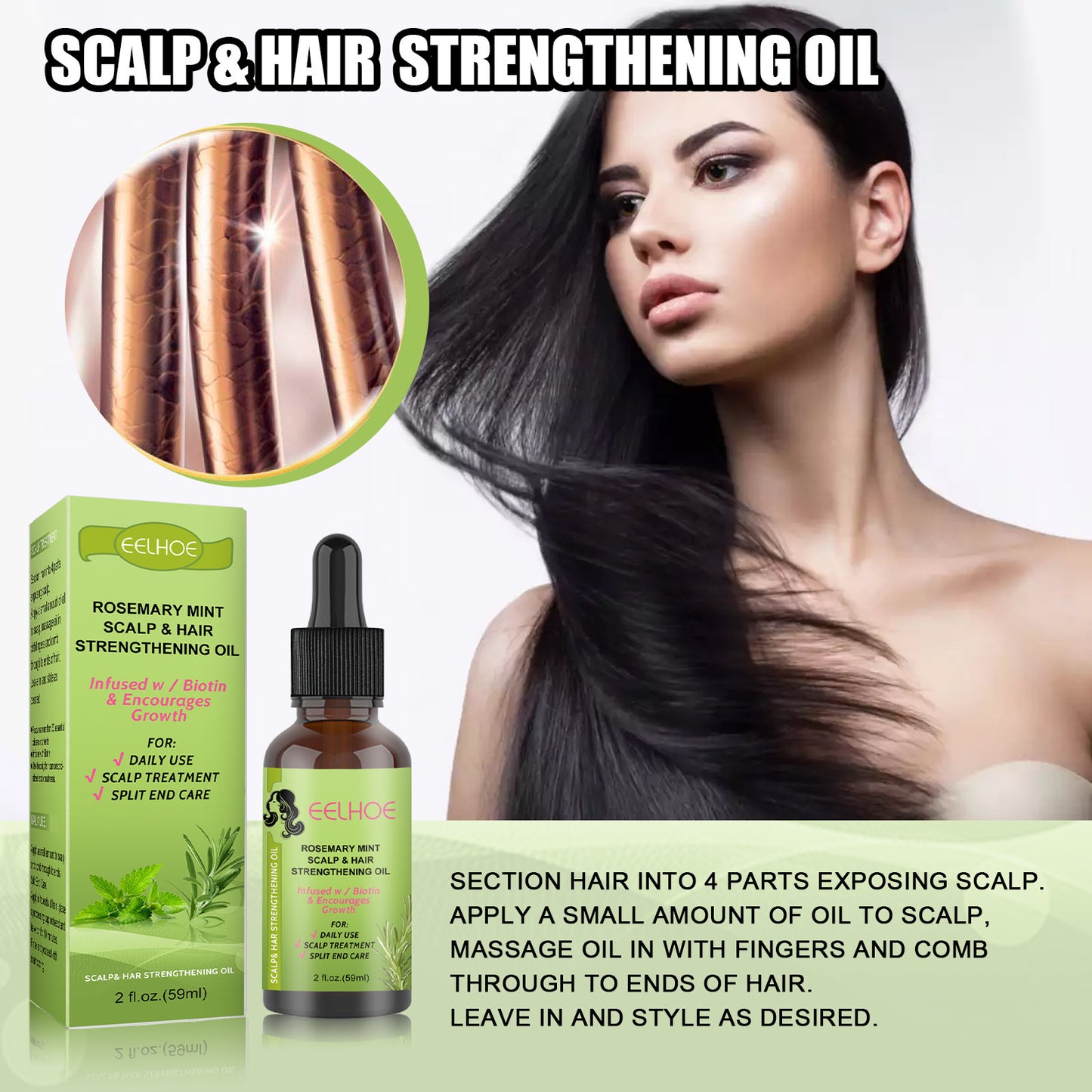 Hair Growth Fluid Scalp Massage - Glamacare