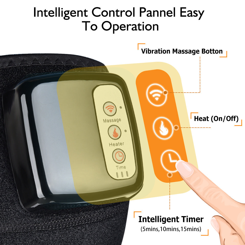 Great Electric Infrared Heating Knee Massager Wrap Elbow Joint Support - Glamacare
