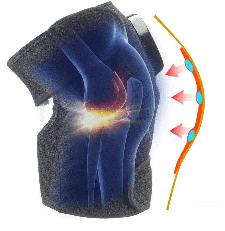 Great Electric Infrared Heating Knee Massager Wrap Elbow Joint Support - Glamacare